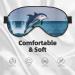 SSIMOO Cute Dolphin Print Eye Mask - Double-Sided Soft Light Blocking for Enhanced Sleep Quality - International Shipping Available - Buy Online on GoSupps.com