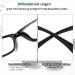 Cojwis 6-Pack Reading Glasses for Men & Women - Quality Spring Hinge Blue Light Filter 1.75 Magnification Multi-Color Mix - Buy Online on GoSupps.com