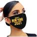 Happy New Year 2020 Adult Anti-dust Face Mouth Balacava Unisex Dust Balacava for Camping Travel Black Reusable Washable Face Bandanas Outdoor Neck Gaiter