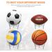 CANIPHA Acrylic Ball Stand Holder - Clear Display Stand for Sports Balls and Memorabilia - Set of 3 - Buy Online on GoSupps.com