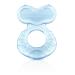 Nuby Silicone Teethe-EEZ Teether with Bristles Includes Hygienic Case Blue