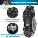 10 Teeth Crampons for Shoes | Anti-Slide Ice Claws for Hiking Snow & Ice | Stainless Steel Shoe Spikes (EU 40-44) - Buy Online on GoSupps.com
