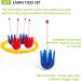 Champion Sports Lawn Darts for Kids - Safe Plastic Dart & Target Ring Set - Indoor & Outdoor Classic Toss Game & Backyard Party Toy in Blue - Buy Online on GoSupps.com