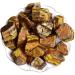 Tiger's Eye Raw Crystals 1.25-2.0 Large Natural Rough Stones for Healing, Tumbling, Cabbing & Decoration - Wicca, Reiki - Buy Online on GoSupps.com
