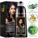 Black Hair Color Black Hair Dye Shampoo For Men And Women 3 - In - 1 In Minutes Natural And Lasting Dye Dye Shampoo For Men Women - Buy Online on GoSupps.com