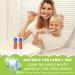 10 Tubes Bulk Travel Size Toothpaste - Mini 0.88oz Peppermint for Hotels Guests & Charity - Buy Online on GoSupps.com