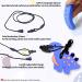 Colon Chain for Kids - 6 Sensory Chewing Necklaces Silicone Bite Rings for Babies Autism Toys for Boys & Girls - Ideal for ADHD & Teething (Blue) - Buy Online on GoSupps.com