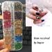 12 Grids Nail Foils Holographic Glitter Sequins - Gold/Silver Mirror Effect Confetti for DIY Manicure - Women/Girls Nail Art Flakes - Buy Online on GoSupps.com