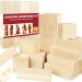 Basswood Carving Blocks  19Pcs Whittling Wood Blocks Wood Carving Kit with 3 Different Sizes  Bass Wood for Wood Carving Easy to Use  for Kids and Adults