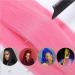 YDDM 26 Inch Pre-Stretched Braiding Hair Extensions - 6 Packs Pink Jumbo Braids for Art Hair Styling - Buy Online on GoSupps.com