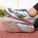 THESTRON Unisex Track Spikes Sprint Shoes - Silver Racing Sneakers for Men, Women, Kids - Buy Online on GoSupps.com