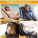 100% Cotton Blackout Sleep Mask - Soft & Comfortable Eye Cover for Men & Women | Light Blocking, Adjustable Blindfold for Airplane Travel - Misty Grey - Buy Online on GoSupps.com