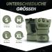 Madgon Premium MMA Gloves - Ultimate Sparring & Grappling Gear for Men & Women | Olive/Black | Ideal for Krav Maga Muay Thai Punching Bag - Buy Online on GoSupps.com