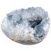 mookaitedecor Natural Celestite Healing Crystal Cluster Geode Druzy Stone Blue Raw Crystal Gift Mineral Rock Collection Reiki Gemstone Specimen Home Decor(approx 320-450g) Length 70-90mm / 2.75-3.5" 1pc Celestite(2.75-3.5"/ 320-450g)