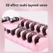 Russian Strip Lashes 1 Boards/10 Pairs Per Board Segmented False Eyelashes D Curl + 3D Effect Easy to Wear for Work Vacation Wedding DH06-H5 - Buy Online on GoSupps.com