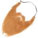 Fake Beard Mustaches Funny False Moustache Whiskers Fake Beard and Fake Mustache Facial Hair for Halloween Long Beard Accessories Fake Beard Fake Mustache(brown) - Buy Online on GoSupps.com