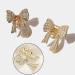 4 Pcs Bow Diamond Pearl Hair Clips for Women Girls - Non Slip Strong Hold Hair Jaw Clips - Ideal Headwear Gift - Buy Online on GoSupps.com