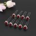 10 Crystal Rhinestone Flower Hairpins - Bridal & Wedding Hair Accessories - Buy Online on GoSupps.com