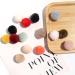 Pack of 30 Mini Faux Fur Pom Poms Beads - Handmade DIY Crafts - 30mm Mix Colors - Buy Online on GoSupps.com