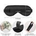 Hasirky Light Blocking Eye Mask for Deep Sleep | Adjustable & Breathable | Men and Women | Travel, Yoga, Meditation | Hand Drawn Design - Buy Online on GoSupps.com