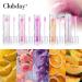 NIE PAN CHONG SHENG Square Tube Mirror Colors Colors Fruit Lip Gloss Transparent Pearl Chameleon Lip Oil Lip Makeup 1 - Buy Online on GoSupps.com