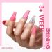 Gellen Gel Nail Polish Kit - 6 Stunning Colors Baby Pink Burgundy Rose Red Glitter Silver Gel Polish Set White Glitter Gel Polish Soak Off LED Gel Polish for Women Pageant Queen - Buy Online on GoSupps.com