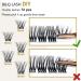 D-10mm B25 Cluster Lashes | 72 Clusters Mega Volume Eyelash Extensions - DIY Soft Fluffy Individual Cluster Lashes | D Curl - Buy Online on GoSupps.com