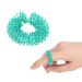 Acupressure Spiky Finger Rings for Fidget Relief | International Shipping - Green Massage Finger Ring - Buy Online on GoSupps.com