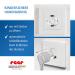 Reer Socket Protector - Child-Safe Original White 20 Pieces - International Shipping Available - Buy Online on GoSupps.com