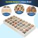 32-Piece AMBER IMPRINT Witchcraft Crystals Set with Wooden Tray - Chakra Healing Crystals in Gift Package - Witchcraft Supplies for Beginners - Buy Online on GoSupps.com
