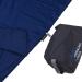 Browint Premium Sleeping Bag Liner | All Around Two-Way Zippers | Extra Wide 87x41 | Breathable Lightweight Travel Sheet | Multifunctional for Camping & Hotel | All Seasons, Navy Blue - Buy Online on GoSupps.com