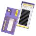 YY 3 Split Tips YYY 0.07 D Curl 12mm Eyelash Extensions Soft Natural Fluffy Light Volume Long Lasting Lash Clusters(YYY-Matte Black-0.07-D-12mm)
