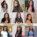 Dixtefo V Part Brazilian Virgin Straight Human Hair Wig for Black Women - 16 Inch, 150% Density, Natural Color - Upgrade U Part Design - No Leave Out, Glueless, Lace Front & Clip In Half Wig - Buy Online on GoSupps.com