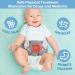 Heigoeost Heated Tummy Wrap for Baby Colic and Gas Relief | Soothing Warmth Pad Swaddling Belt for Newborns | Elephant Design - Buy Online on GoSupps.com