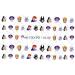 Disney Female Villains Water Nail Art Transfers Stickers Decals - Set of 51 | A1228 - Buy Online on GoSupps.com