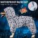 Waterproof Dog Raincoat with Hood for Large Dogs - Reflective & Windproof Dog Rain Jacket in Pink - Ideal for Corgi, Golden Retriever, Shepherd, Bulldog - 4XL - Buy Online on GoSupps.com