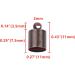 YAKA 120pcs Cord End Caps Bead Barrel Loop Clasp Kit for Jewelry Making (7x11mm) - Buy Online on GoSupps.com