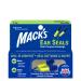 Mack s Ear Seals Earplugs  1 Pair with Detachable Cord - 26db High NRR - Dual Purpose Comfortable Ear Plugs for Noise Reduction and Blocking Water