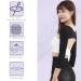 Back Shoulder Protector Arm Sleeve Posture Corrector Arm and Shoulder Corset Arm Slimming Shaper(Black M) - Buy Online on GoSupps.com