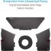 PROAIM MB-600 Sunshade Mattebox for Camera Lenses up to 95mm | 15mm Rails, Top Flag, Side Flags, Knicker, 2 Filter Holders, Format Masks | Tool-Less Design (P-MB-600) - Buy Online on GoSupps.com