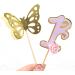 12PCS Butterfly Cupcake Toppers - Girl 1st Birthday Cake Topper Butterfly Party Decor First Boy Birthday Party Cupcake Wedding Anniversary Cupcake Topper Butterfly Flower Photo Props - Buy Online on GoSupps.com