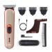Beard Trimmer Hair Clippers Electric Razor for Men Mustache & Beard Groomer Hair Trimmer Cordless Clippers Precision Dial Portable USB Charging Cable