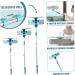 Window Cleaning Equipment Outside Window Cleaner U-Shaped Telescopic Double Sided Squeegee for Window Cleaning 2-in-1 Window Cleaning Kit for High Floor Window Mirrors Doors - Buy Online on GoSupps.com