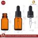 Handsunity 10ml Amber Glass Pipette Bottles Set - 12-Pack with Black Caps & 29 Accessories for Pharmacy Use - Buy Online on GoSupps.com