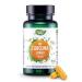 Bio curcuma capsules high dose 100% natural organic turmeric extract + vitamin C - 45x higher bioavailability - for joint health without piperine - C -14 certified in DE