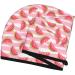 Hair Towel Wrap - Quick Drying Hair Turban with Button in Sweet Watermelon | Eco-Friendly Hair Drying Towel - Buy Online on GoSupps.com