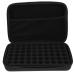 Milists 60 bottles of storage box for essential oils for 15 ml essential oils with foam insert shockproof waterproof and durable black 90