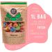 BON BAG - Vegan Fizzy and Fizz-Free Pick And Mix Sweets 1L Pouch Bags Of Sweets. Bulk Candy Assortment In Large Resealable Party Bag Great For Sharing Or As A Gift (800g) - Buy Online on GoSupps.com