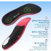 Sushn3D Plantar Fasciitis Insoles XL - Heavy Duty Arch Support Inserts for Men 10 1/2-13 - Pain Relief Orthotic with Shock Absorption for Running & Sports - Black - Buy Online on GoSupps.com