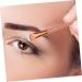 Baluue 2pcs Eyeliner Brush Eye Cosmetics Brush Travel Makeup Brush Angled Eyebrow Brush Flat Brush Plastic - Buy Online on GoSupps.com